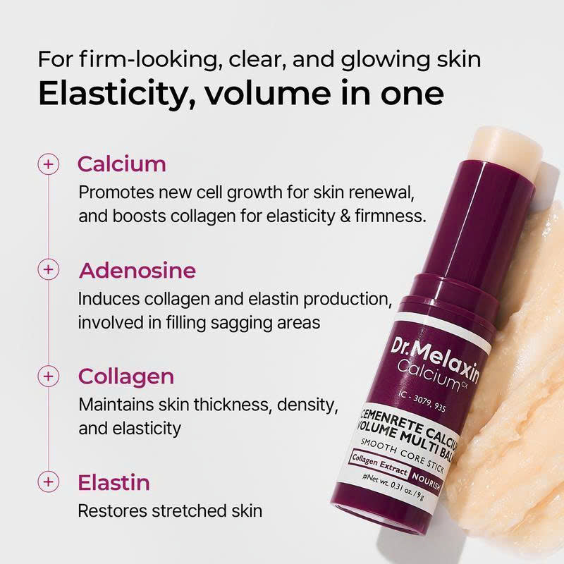 Dr.Melaxin Gifted Collagen Boost Set – Calcium Collagen Volume Firming Balm for Pore & Spot Skin Care