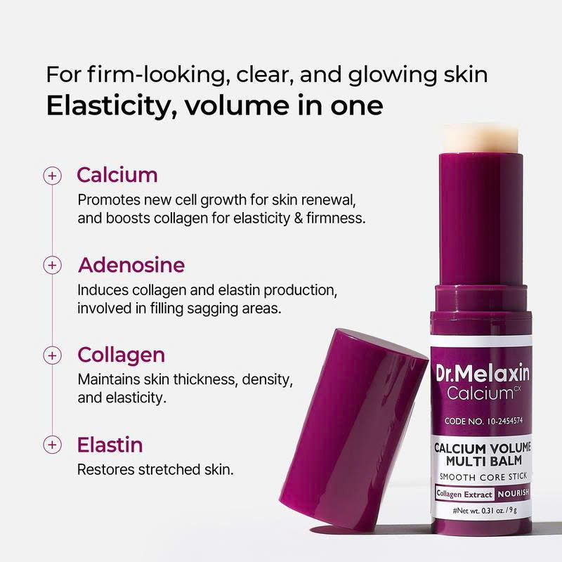 Dr.Melaxin Calcium Multi Balm Eye Stick 9g – Anti-Aging Collagen Eye Care | Korean Skin Care